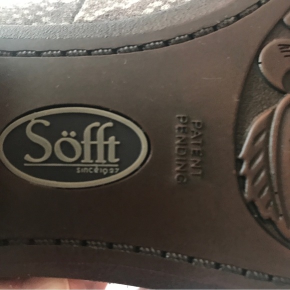 Sofft size 8.5 suede snakeskin comfort loafers tan & brown - Picture 8 of 11